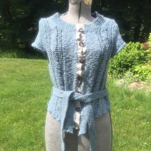 Free People Belted Sweater